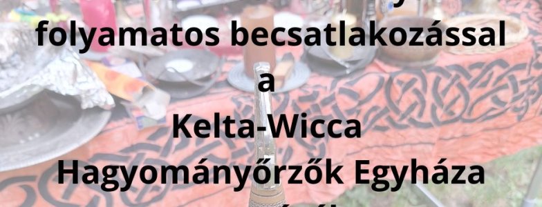 1 éves kelta-wicca képzés